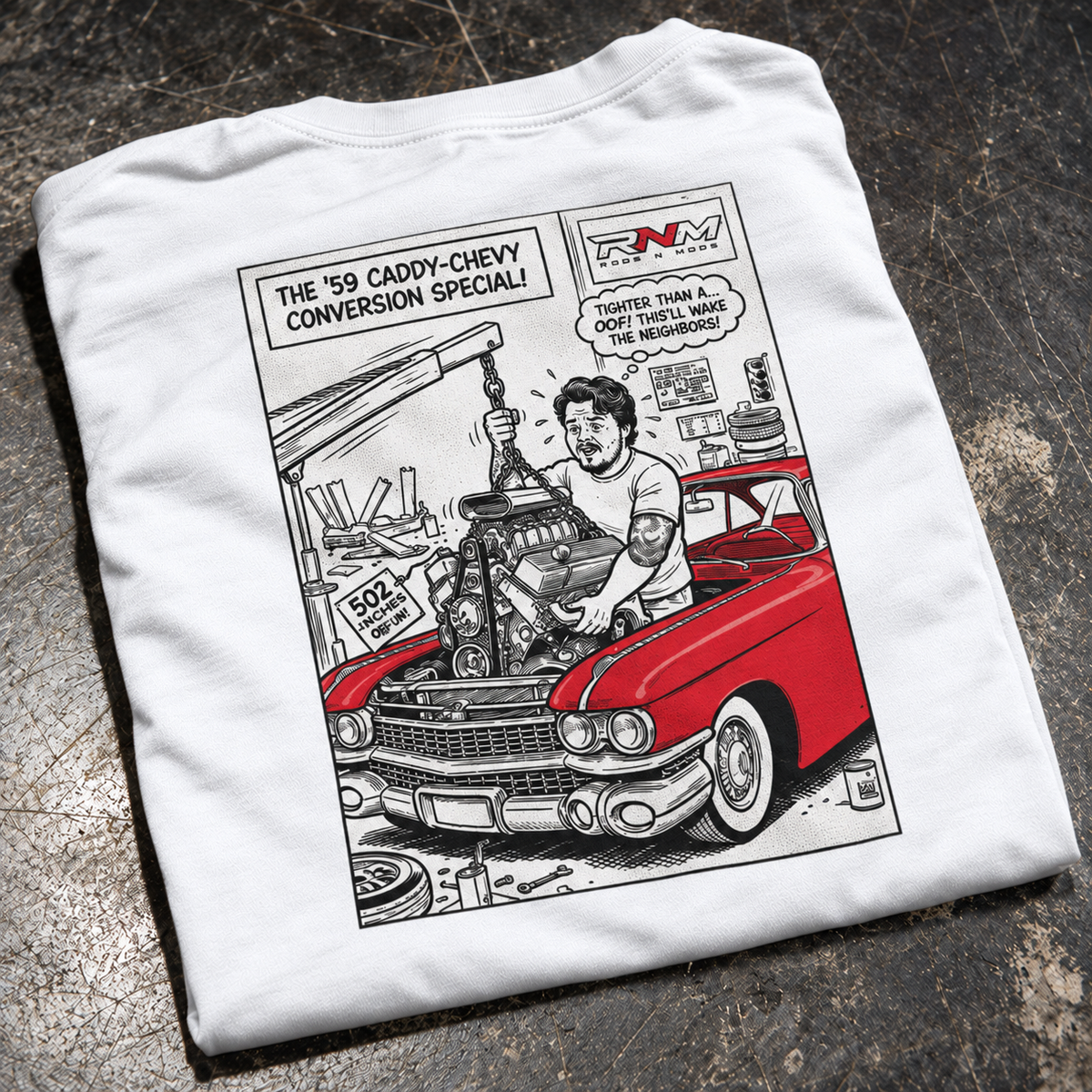 Brady Engine Swap Tee - '59 Caddy Special