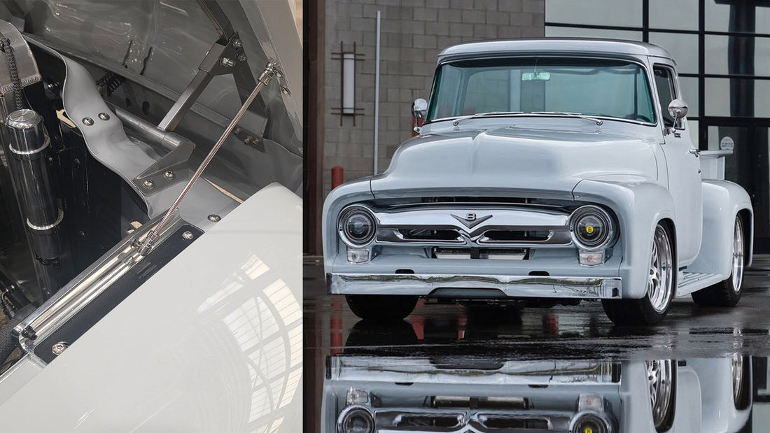 The Ultimate Fix for Sketchy F-100 Forward Tilt Hoods: The Rods N Mods Billet Locking Hood Prop