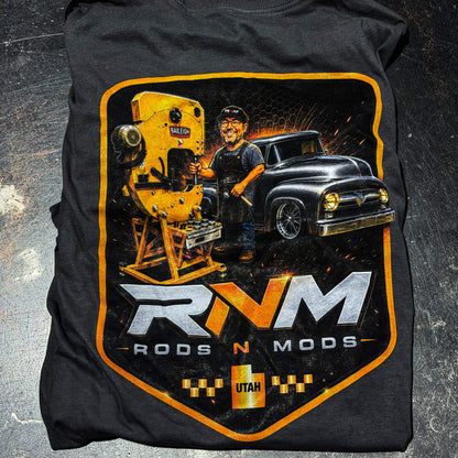 "Rob The Builder" F100 Tee - Heavy Metal