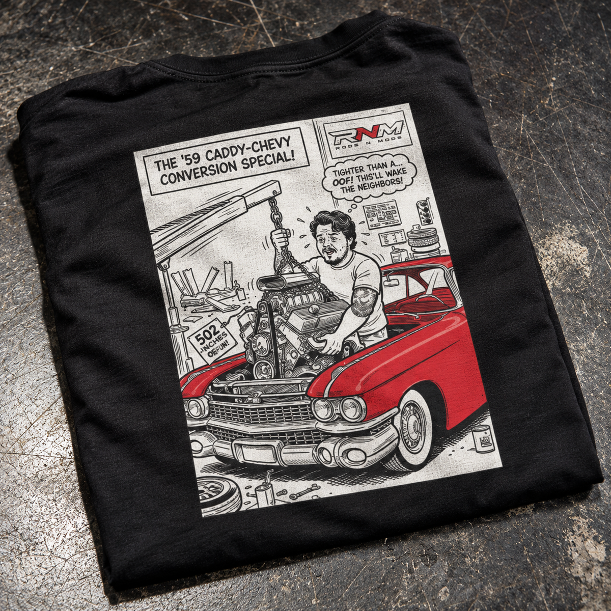 Brady Engine Swap Tee - '59 Caddy Special
