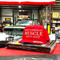 Make American Muscle Great Again - Red Flat Bill Snapback
