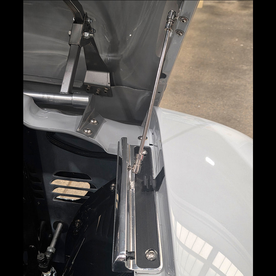 Custom Billet Locking Hood Prop