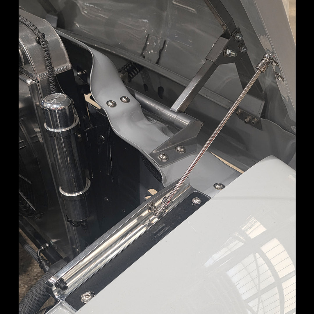 Custom Billet Locking Hood Prop